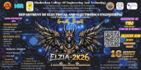 ELZIA 2K26 National Level Technical Symposium Poster